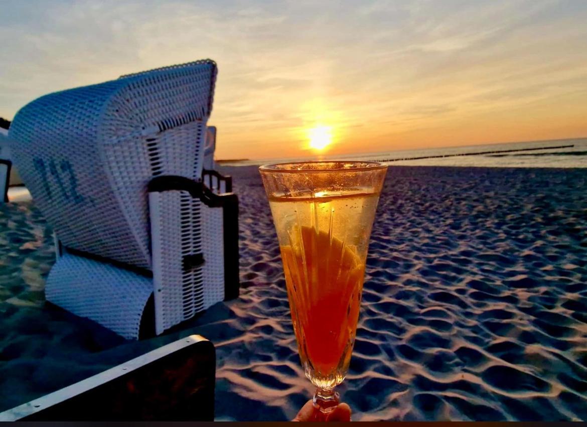 Fewo Tini Am Strandzugang Mit Wlan Inklusive, Keine Haustiere Zingst Exterior foto
